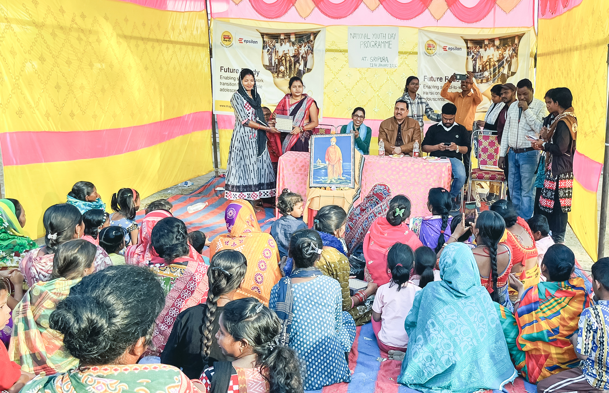 Over 130 Young Participants Join Epsilon’s National Youth Day Celebration in Jharsuguda